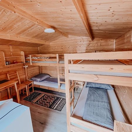 Chatka Agawa nová v areálu Koupaliště Bystré v Orlických horách Exteriér fotografie