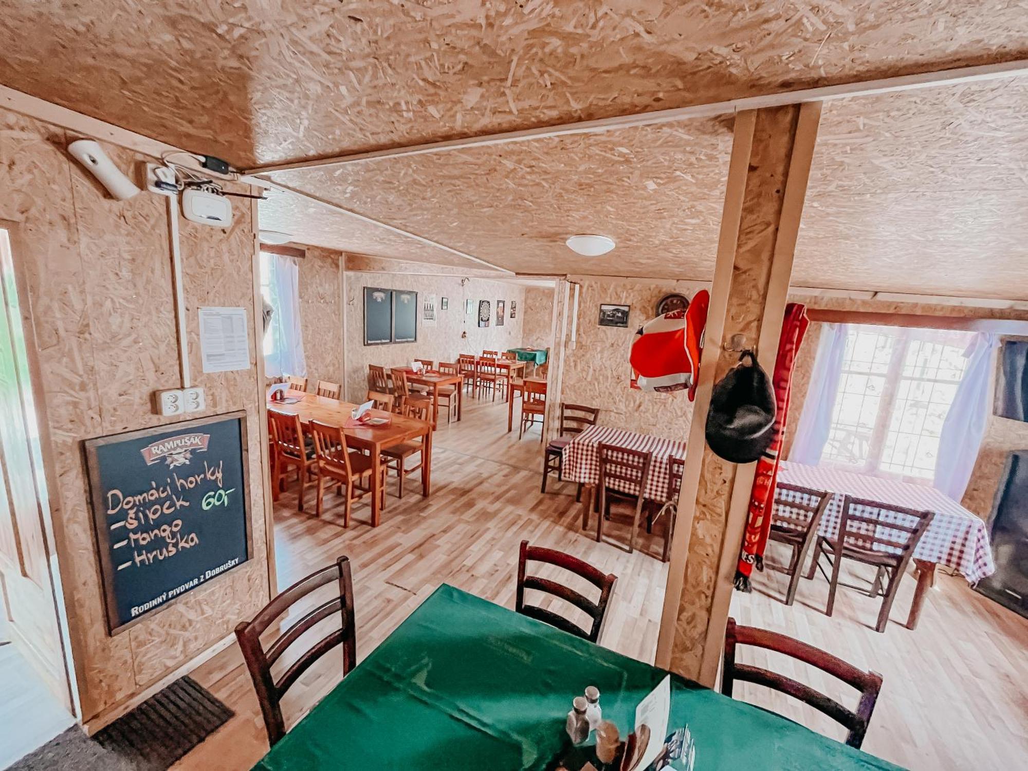 Chatka Agawa nová v areálu Koupaliště Bystré v Orlických horách Exteriér fotografie